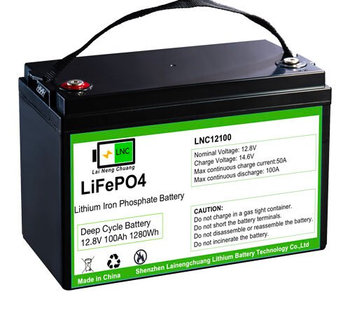 12.8V 100Ah LiFePO4 Battery