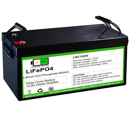 12.8V 250Ah LiFePO4 Battery