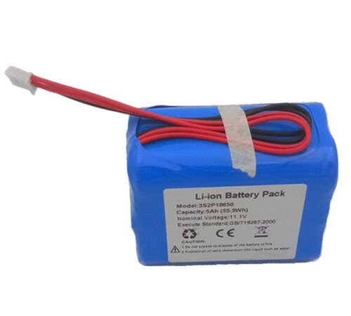 11.1V 5Ah 3S2P 18650 Li ion Battery