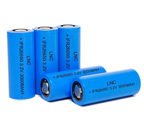 3.2V 3000mAh 26650 LiFePO4 Cells