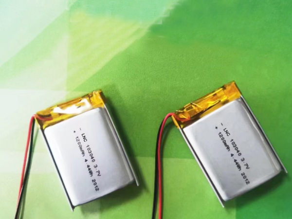 103040 3.7v 1200mah 4.44wh lipo battery