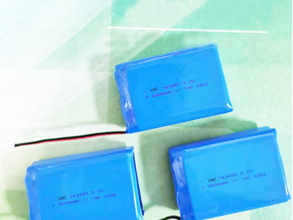 163450 3.7v 3000mah 11.1wh lipo battery