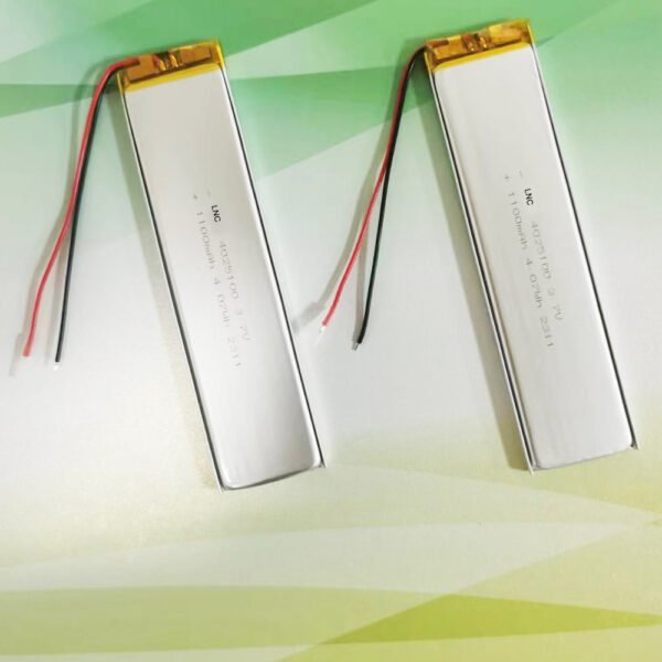 4025100 3.7v 1100mah 4.07wh lipo battery