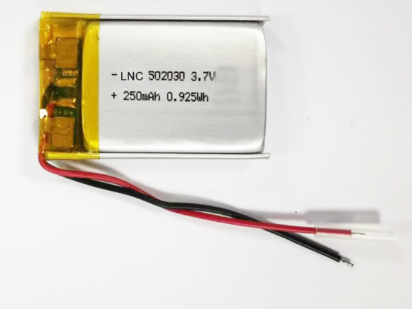 502030 3.7V 250mah 0.925wh lipo battery