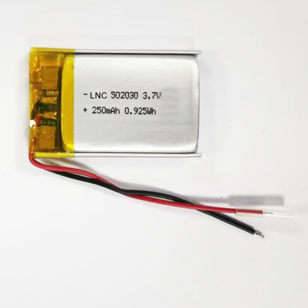 502030 3.7V 250mah 0.925wh lipo battery