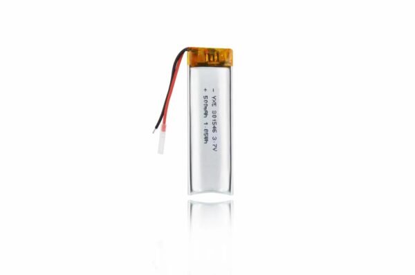 801546 3.7v 500mah 1.85wh lipo battery