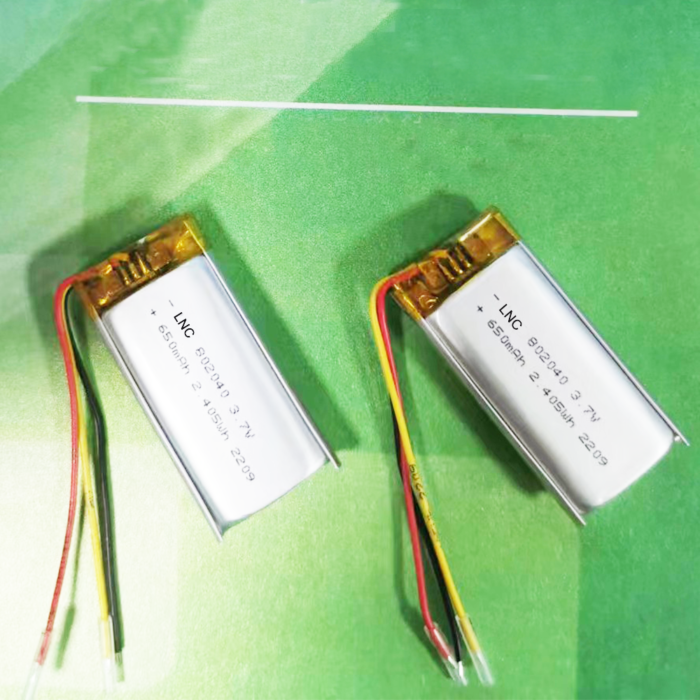 802040 3.7v 600mah 2.22wh lipo battery - Image 3