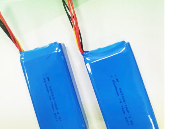 823365 3.8v 5200mah 1s2p 19.76wh lipo battery