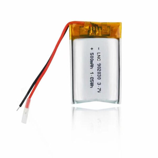 902030 3.7v 500mah 1.85Wh lipo battery