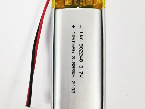 902248 3.7v 1050mah lipo battery
