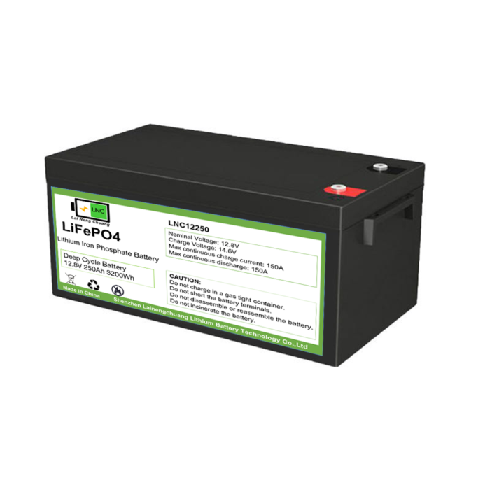 12.8V 250Ah LiFePO4 Battery