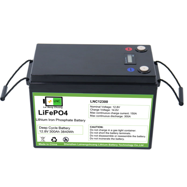12.8V 300AH LiFePO4 LFP battery