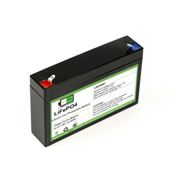 6.4V 7Ah LiFePO4 battery