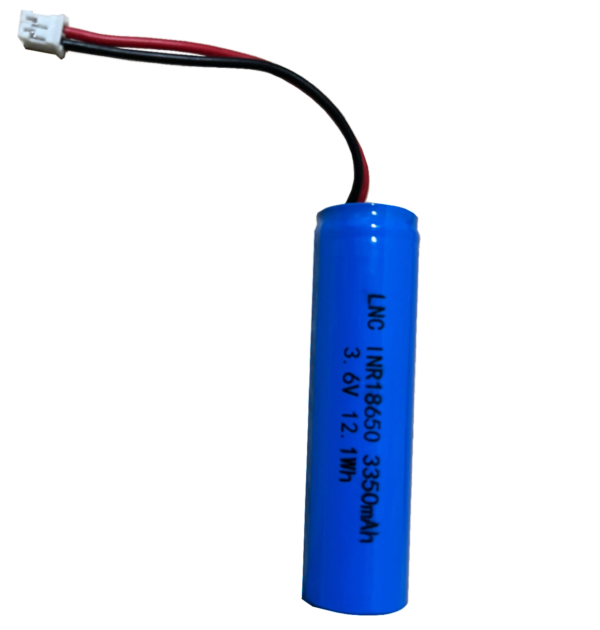 Custom 3.6V 3350mAh 3C 18650 batteries with PCM