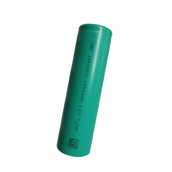 High power 3.6V 2000mAh 10C 18650 batteries with UN38.3/MSDS/IEC62133/CB/Rohs/UL1642