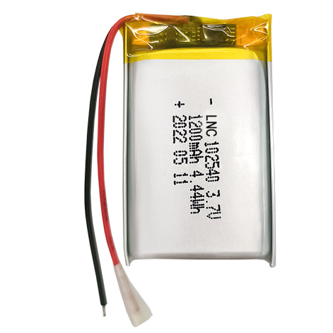 LNC102540 1200mAh 3.7V polymer battery for VR glasses/ ordering machine /water replenisher