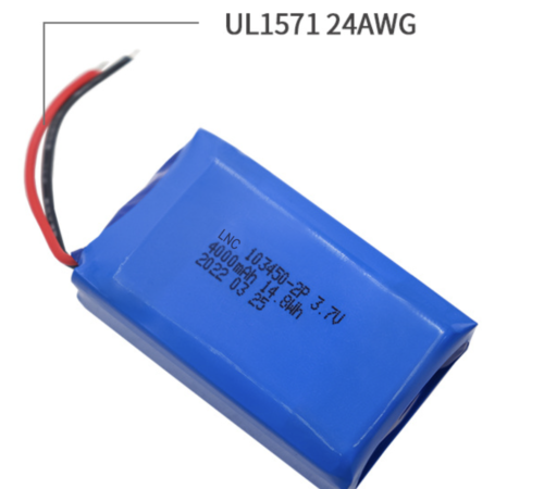103450-2P 4000mAh 3.7V lipo batteries for lamp battery/ hand warmer battery