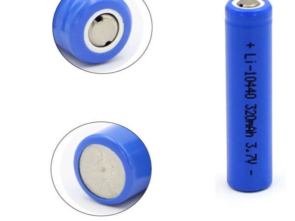 Li ion recharable battery 10440 320mAh for Electric Toothbrush/ Brush Head Disinfection Lamp