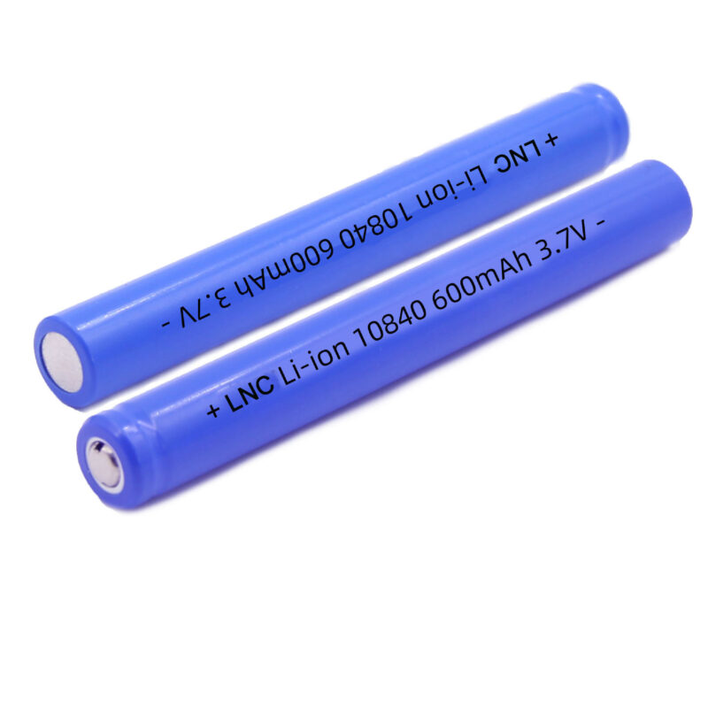 10840 600mAh 3.7V Li-ion recharable batteries for Laser Pen, Mini Flashlight Pen, Dental Pen Light