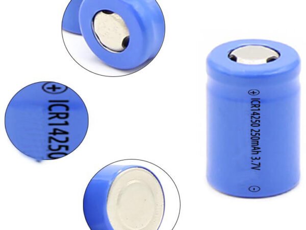 14250 250mAh Wide Temperature Range 3.7v recharable li-ion battery for ETC and Shared Bike Locks