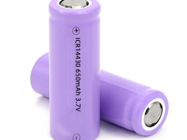 LNC battery rechareable li-ion type 14430 650mAh 3.7V for Electric Toothbrushes, Flashlights, Solar Lawn Lights