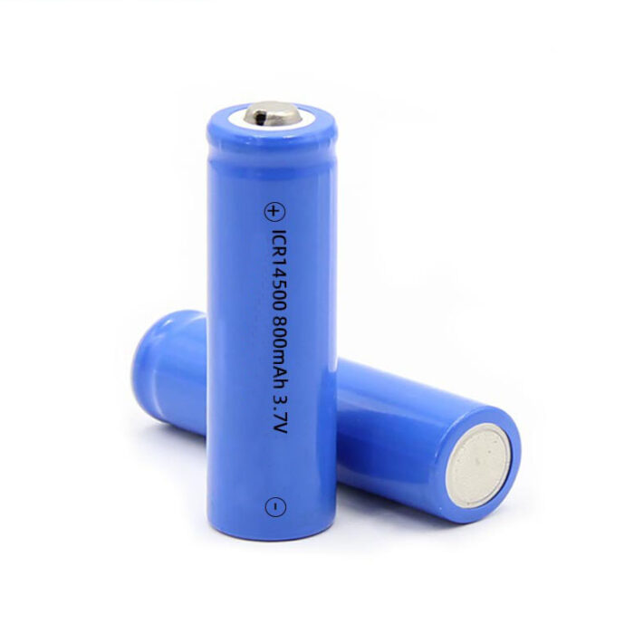 3.7v Icr14500 800mah Li-ion Rechargeable Battery For Touch Light/Electric Toothbrushes