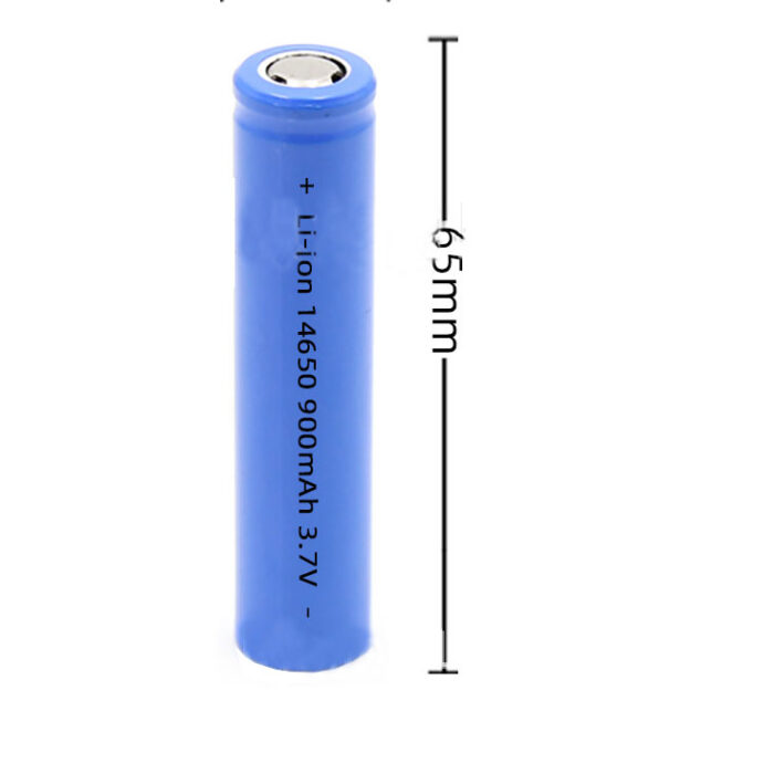 High power 14650-900mAh 9A Discharge Recharable Battery li-ion for Suitable for Model Aircraft, Power Tools, Vacuum Cleaners