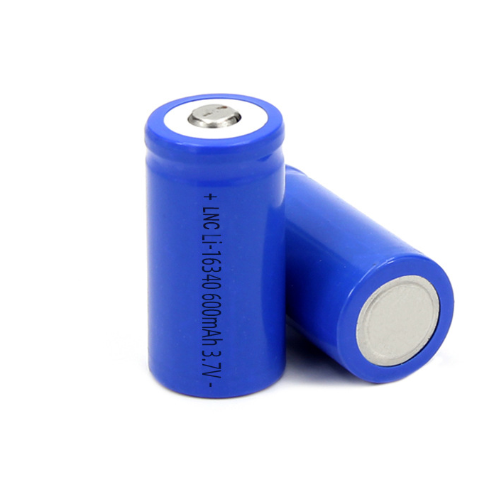 16340 600mAh lithium ion cell Replacing CR123A for Flashlights, Electric Toothbrushes