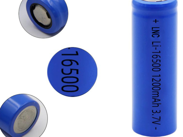 High quality 16500 1200mAh 3.7 v lithium ion cell for Mini Fascia Guns, Electric Toothbrushes, Electric Pruning Shears, etc.