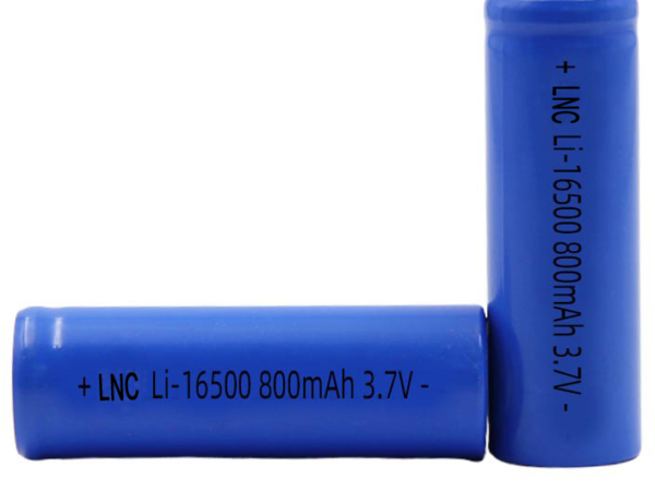 High Power 16500 800mAh lithium ion battery cells for Power Tools, Beauty and Nail Art Devices