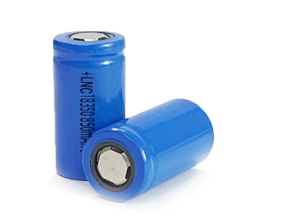 18350 850mAh lithium ion cells for Massage Guns, Portable Vacuum Cleaner Batteries