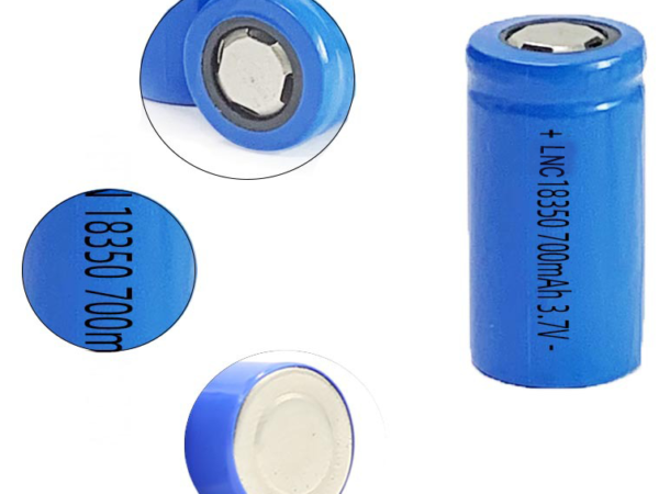 High Current 10A Discharge 18350 700mAh lithium ion cells for Juice Cups