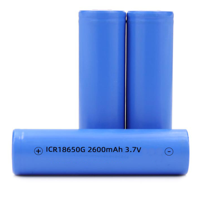 Rechargeable Cylindrical Li ion Battery icr18650 2600mAh for Garden Tools, Electric Toothbrushes, Golf Carts