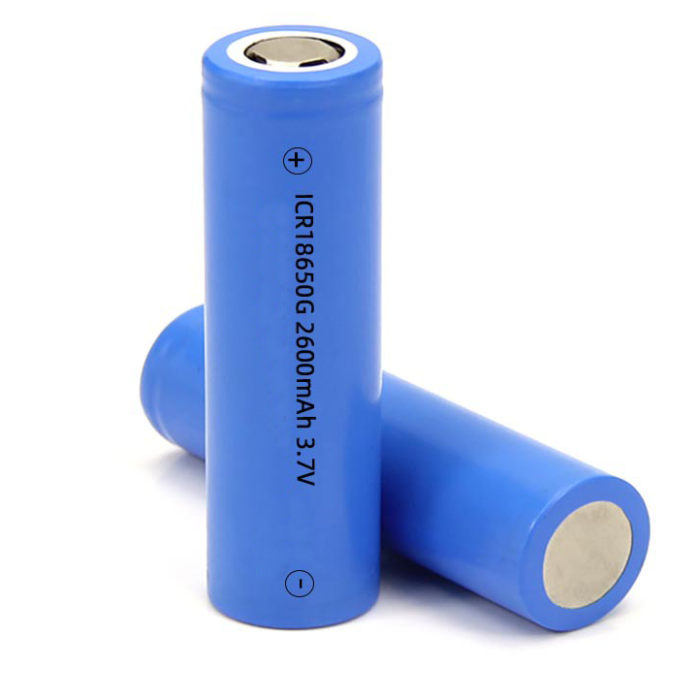 Rechargeable Cylindrical Li ion Battery icr18650 2600mAh for Garden Tools, Electric Toothbrushes, Golf Carts