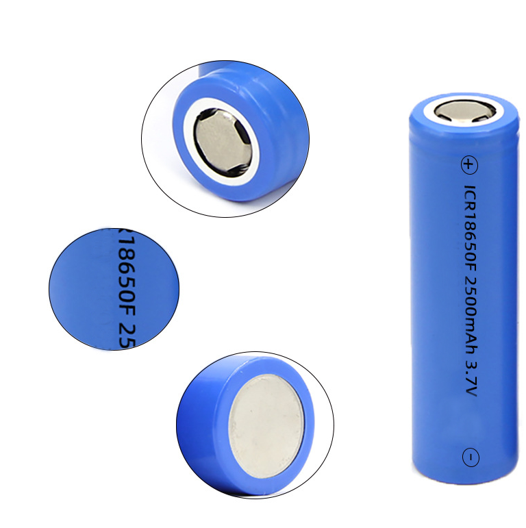 High Quality 18650C-2500mAh 3C 18650 battery cells Suitable for Flashlights, Electric Toothbrushes