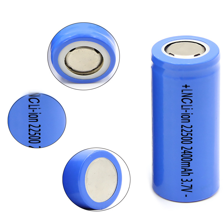 High quality lithium ion cell voltage 3.7V 22500C-2400mAh for Flashlight Battery, GPS Navigation Devices