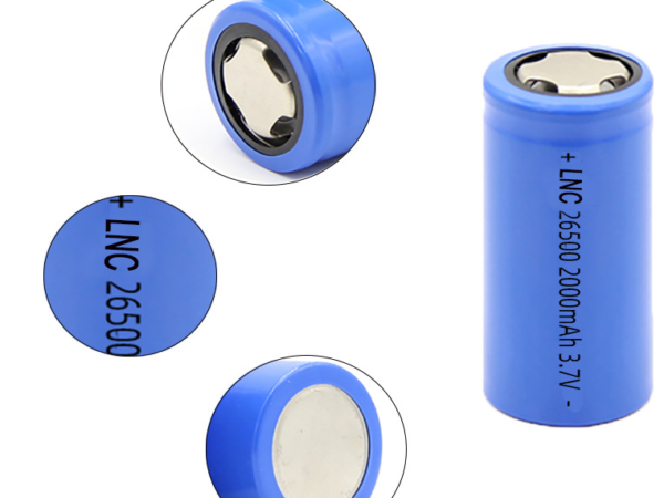 High Power 26500HP 2000mAh 10C high-rate 20A discharge current li ion cylindrical rechargeable battery for RC models and toys