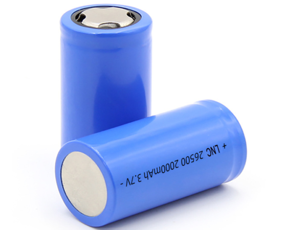 High Power 26500HP 2000mAh 10C high-rate 20A discharge current li ion cylindrical rechargeable battery for RC models and toys