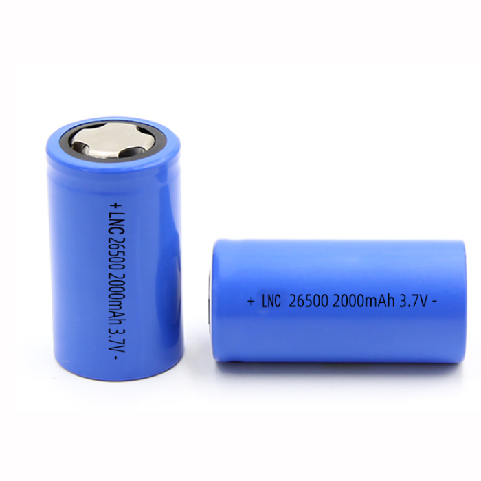 High Power 26500HP 2000mAh 10C high-rate 20A discharge current li ion cylindrical rechargeable battery for RC models and toys