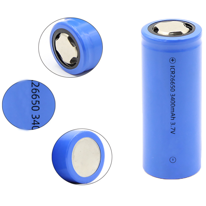 High Power High-rate 26650HP-3400mAh li ion cylindrical rechargeable batteries for children's electric vehicles and power tools