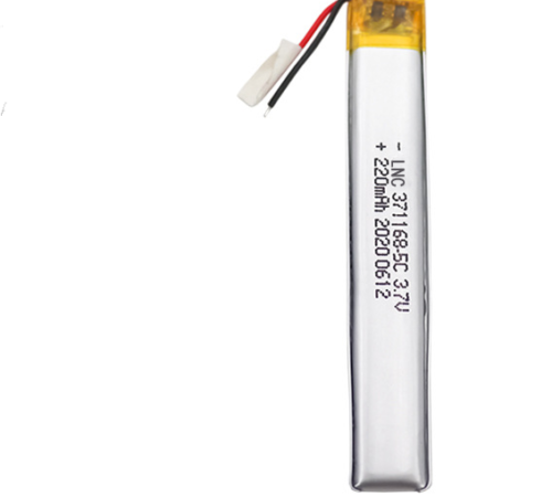 High Power 371168 5C 220mAh 3.7v li polymer battery for intelligent toy and medical beauty electronics