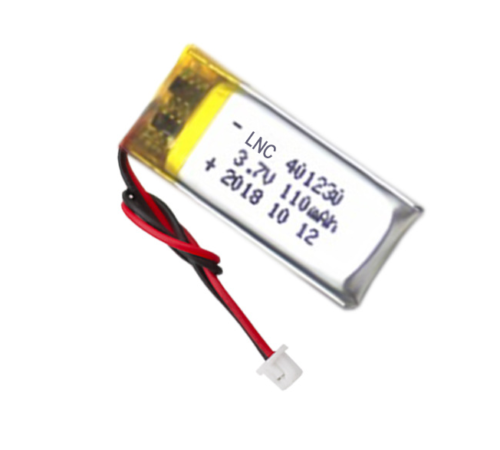 High Quality small 401230 110mAh 3.7v li-polymer battery for Bluetooth speaker, smart plug and digital products