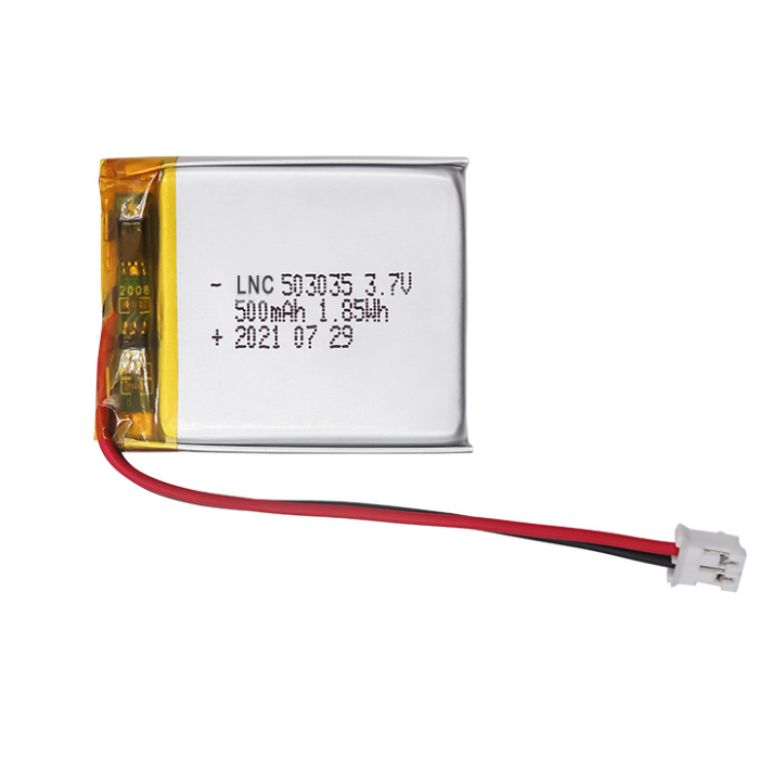 High Quality 503035 3.7v 500mAh Polymer Battery with PCB for mobile power supply and medical equipment