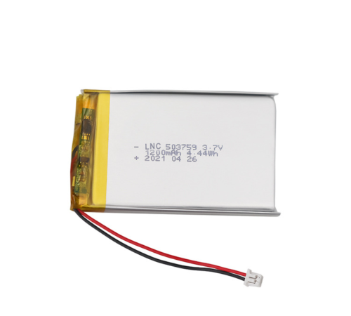503759 3.7v 1200mAh polymer lithium battery for beauty instrument, breast pump and other smart homes
