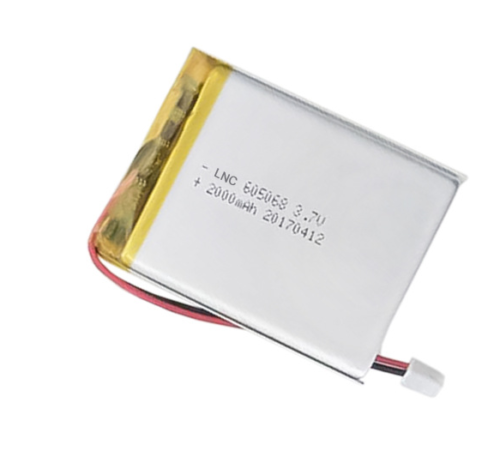 Long lofespan rechargeable 605068 065068 3.7v 2000mah Li Polymer Battery with PCB protection