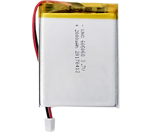 Long lofespan rechargeable 605068 065068 3.7v 2000mah Li Polymer Battery with PCB protection