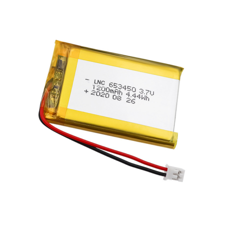 3.7V 1200mAH LP653450 Polymer lithium ion battery for TOY,GPS,speaker