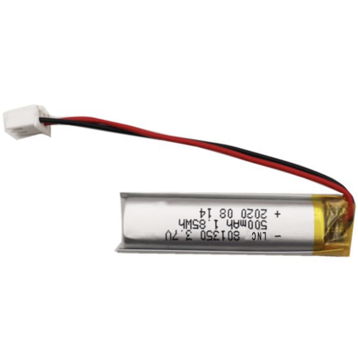 Slim 801350 3.7v 500mah 1.85wh lithium polymer battery for for Bluetooth headset and Recorder pen