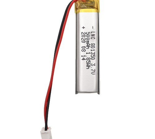 Slim 801350 3.7v 500mah 1.85wh lithium polymer battery for for Bluetooth headset and Recorder pen