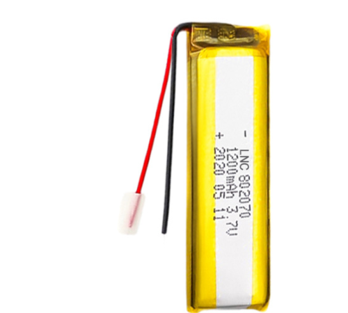 Wholesale 802070 rechargeable lipo battery 3.7v 1200mah